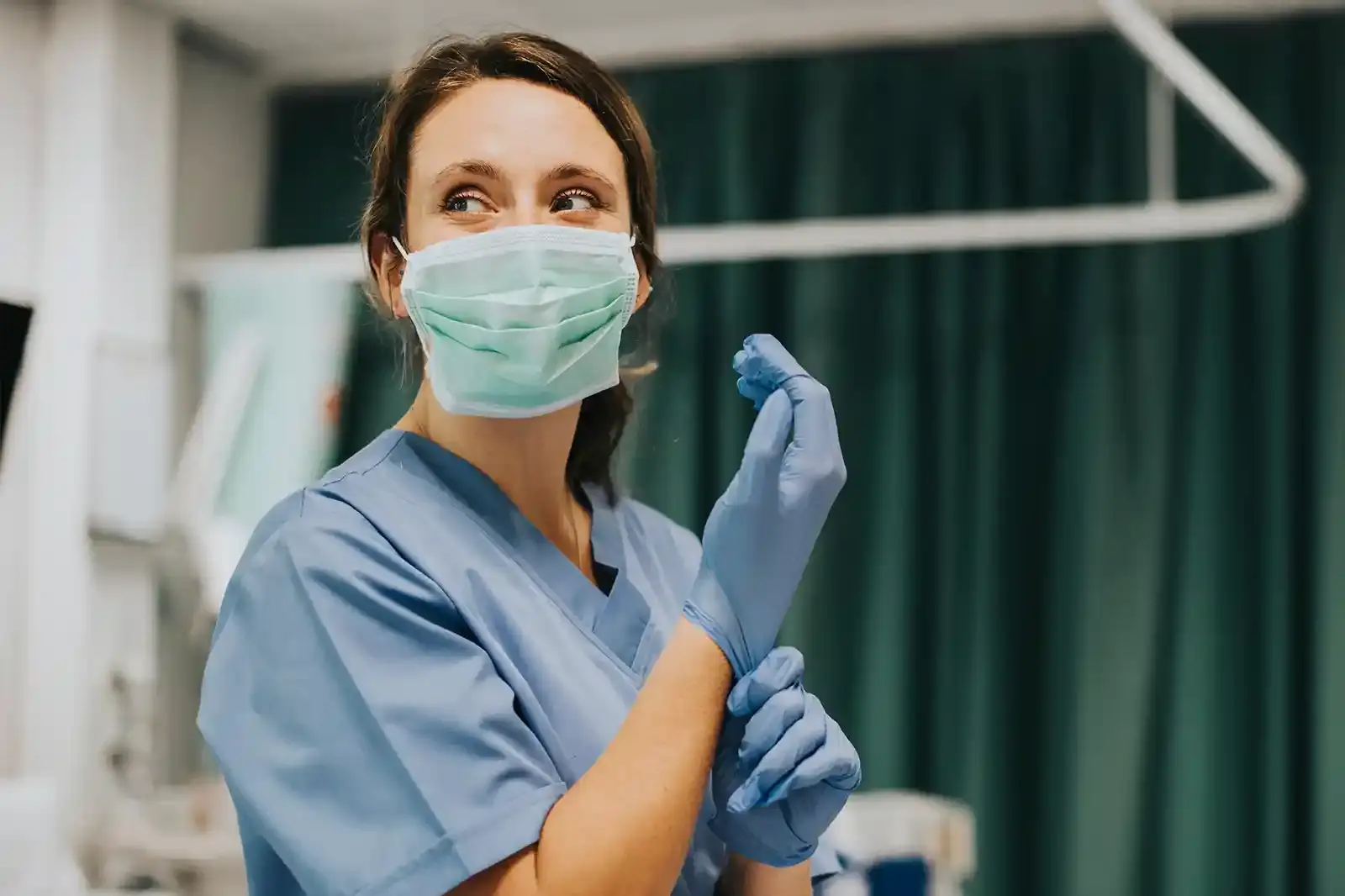Practitioner uses Curoflow digital patient portal for practice administration